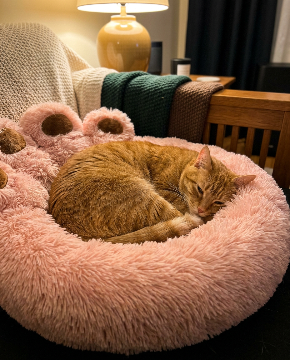 The Burrow Nest in Fairy Pink Bear Paw
